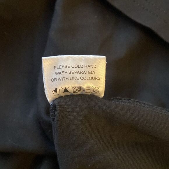 Casual Black Short Sleeve High waisted Maternity Nursing Dress Oversized - Picture 8 of 8